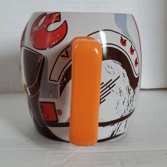 Disney Star Wars Luke Skywalker 3D X-Wing Pilot Ceramic Mug Cup Coffee Tea Cocoa - Picture 4 of 10